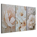 Impression sur toile modulaire Collage de fleurs