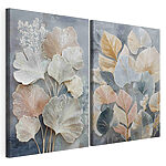 Impression sur toile modulaire Une végétation luxuriante aux couleurs douces