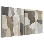Impression sur toile modulaire Deux œuvres d'art