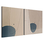 Impression sur toile modulaire Deux œuvres d'art