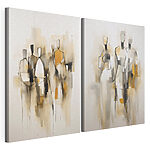 Impression sur toile modulaire Groupe de personnes dans différentes poses