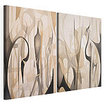 Impression sur toile modulaire Paire d'œuvres d'art