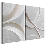 Impression sur toile modulaire Les lignes courbes créent un effet apaisant