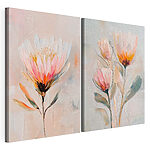 Impression sur toile modulaire Peinture de fleurs sur toile