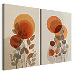 Impression sur toile modulaire Des formes audacieuses sur un fond doux