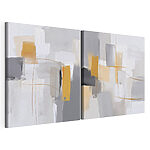 Impression sur toile modulaire Paire d’œuvres d’art