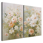Impression sur toile modulaire Peinture de fleurs sur toile