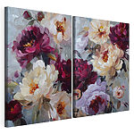 Impression sur toile modulaire Une beauté épanouie aux couleurs douces