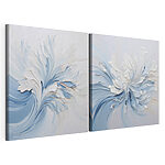 Impression sur toile modulaire Peinture représentant une fleur