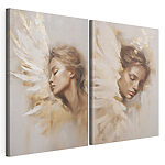 Impression sur toile modulaire Tableau représentant une femme ailée