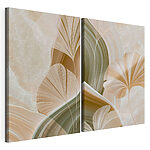 Impression sur toile modulaire Les courbes douces de la beauté de la nature