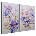 Impression sur toile modulaire Peinture de fleurs sur toile