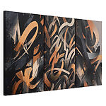Impression sur toile modulaire Ensemble d'œuvres d'art