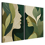 Impression sur toile modulaire Expressions de la nature et de l'identité
