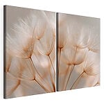 Impression sur toile modulaire De délicates mèches baignées d'une douce lumière