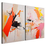 Impression sur toile modulaire Peinture de différentes couleurs