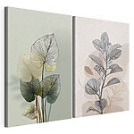 Impression sur toile modulaire Les lignes délicates de la beauté de la nature