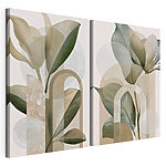 Impression sur toile modulaire La beauté de la nature dans des tons doux