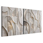 Impression sur toile modulaire Des courbes et des lignes élégantes créent de la profondeur