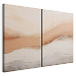 Impression sur toile modulaire Des teintes apaisantes d'une beauté naturelle