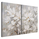 Impression sur toile modulaire Peinture de fleurs sur toile
