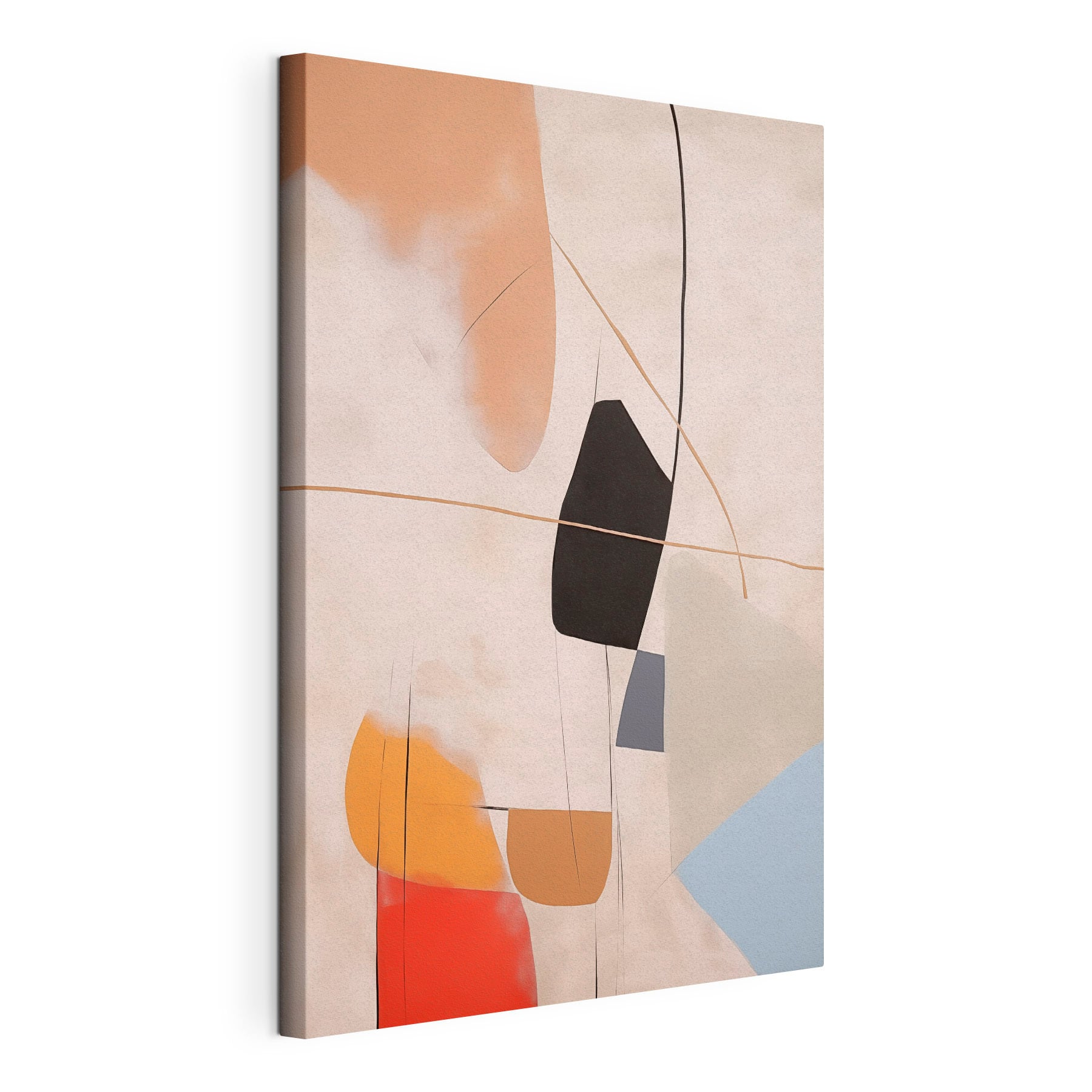 Tableaux Formes abstraites aux couleurs douces (UGS : s45299) Tableaux Tableaux Formes abstraites aux couleurs douces (UGS : s45299)